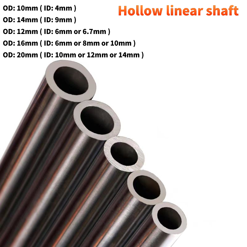 Linear Rod 8Mm - リニア光軸ラウンドガイドロッド、クロームメッキラウンドロッド、中空ハードシャフト、外径、長さ100-1000mm、10mm、12mm、14mm、16mm、20mm