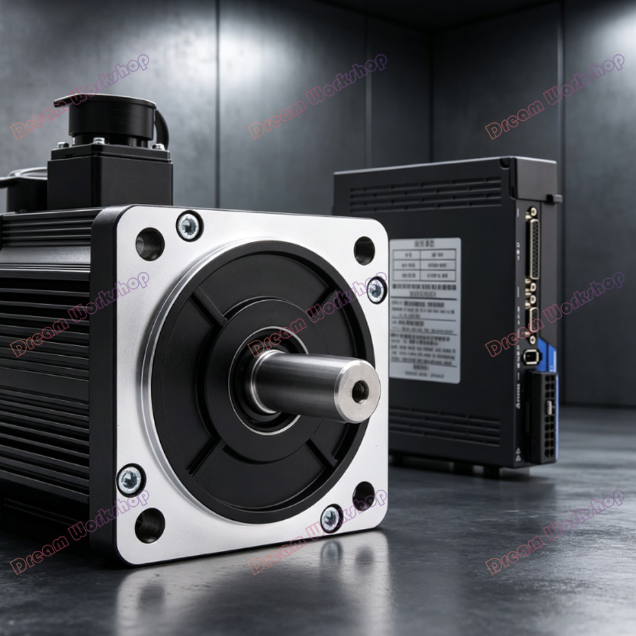 Servo Motor - 1KW/1.5KW/2KW/2.3KW/2.6KW 220V ACサーボモータードライブキット 2500ラインエンコーダー 2500rpm 130ST-M10015