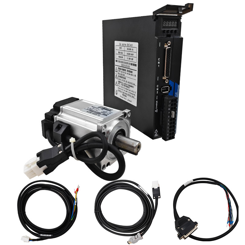 Servo Motor - 高速高トルクサーボモーターセット 80-750W～80-1000W、ドライブワイヤーフィーディング付き、オートメーションにおける精密制御用