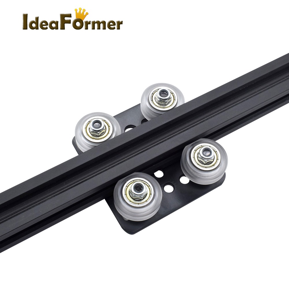 Lead Screw 8Mm - 1セットopenbuilds vスロットガントリプレートT3x65.5x65.5プーリーためスイート20X20シリーズv-スロットアルミプロファイル3Dプリンタ部品