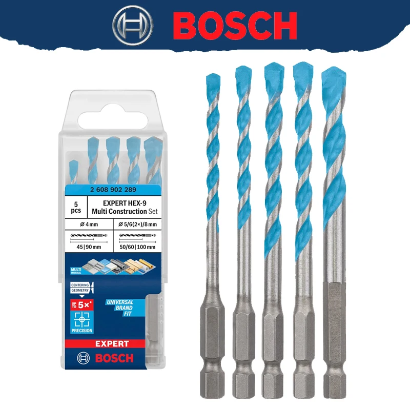 Drill Bit Set - ボッシュ 2608902289 エキスパート HEX-9 マルチコンストラクションドリルビットセット 六角シャンク