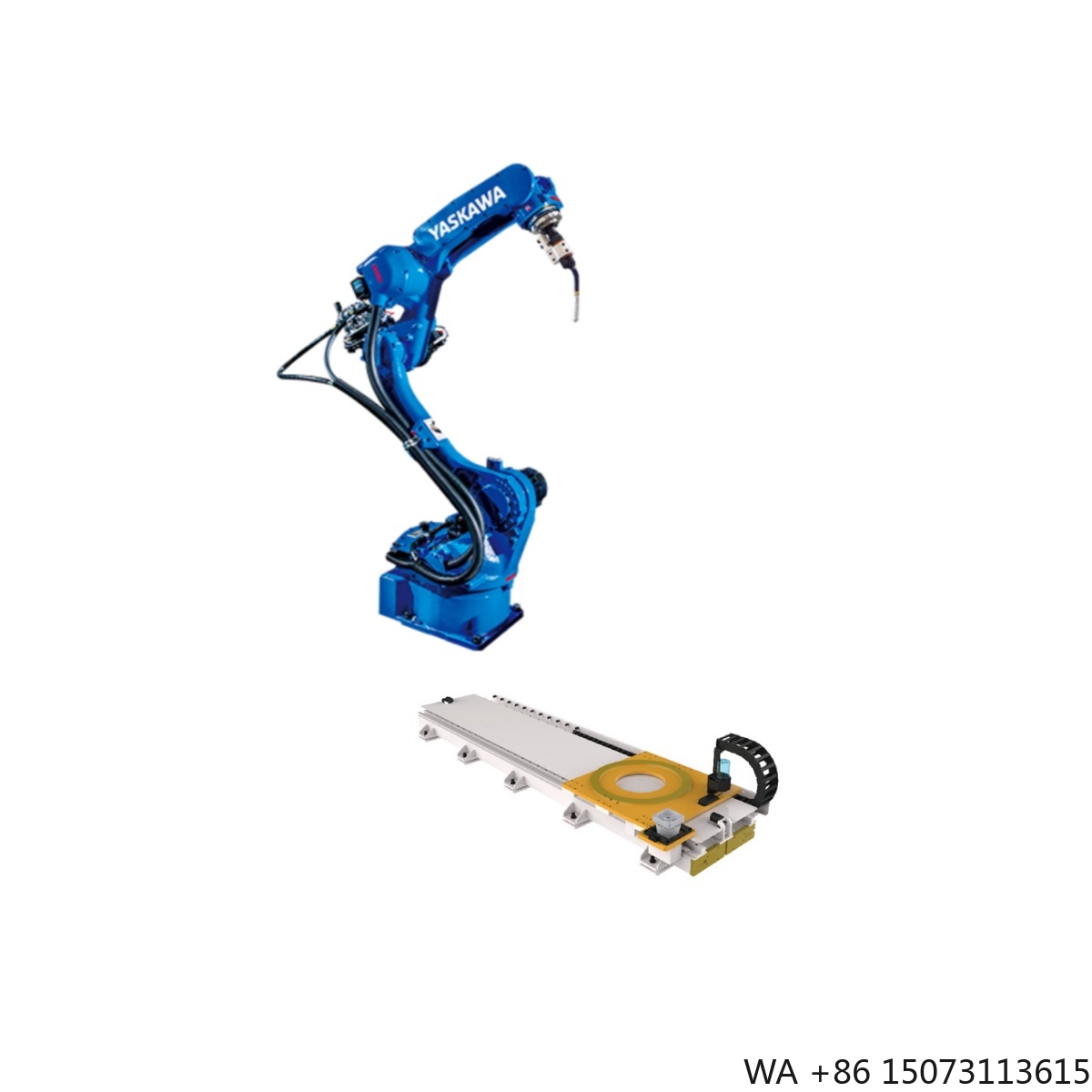 Servo Motor - 溶接ロボット用トラックレール GBS-02-W3000、ヤスカワおよびその他のロボットアームに対応したリニアレールシステム