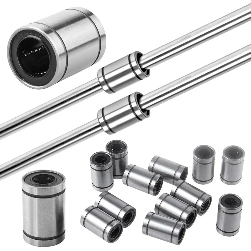 Lm8Uu Bearing - 耐久性のあるリニアボールベアリングブッシングスチールLM3UU LM4UU LM5UU LM6UU LM8UU LM10UU