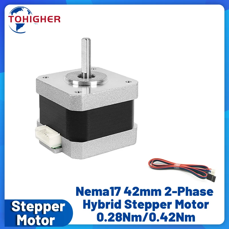 Nema 17 Stepper - Nema17 ステッピングモーター 42 モーター 4 リード