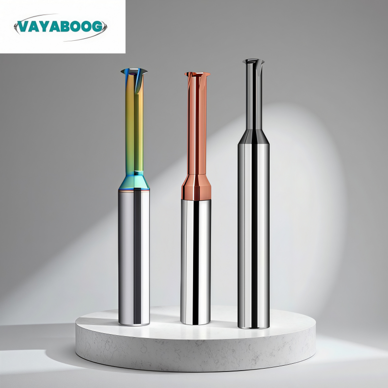 End Mill Set - CNCマシン用超硬ソリッドシングルトゥースねじ切りフライス M1 M1.6 M2 M3 M4