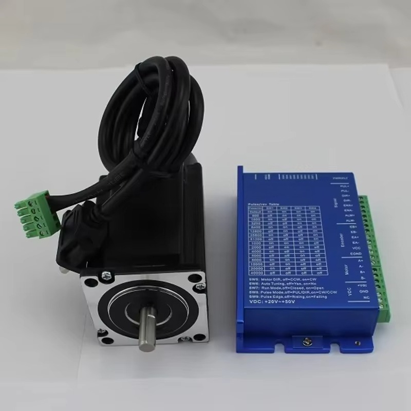 Nema23 Stepper - 2相NEMA23 3Nmクローズドループステッピングモーター（ドライバーキット付き）、エンコーダー付き3Nmステッピングモーター