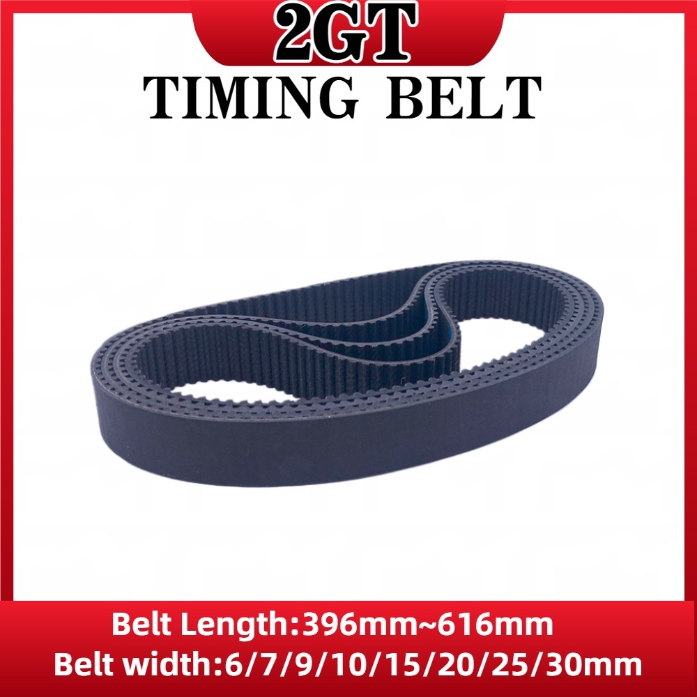 Gt2 Pulley - 2GT タイミングベルト長さ 396 ミリメートル-616 ミリメートル GT2