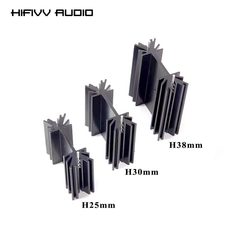Aluminium Extrusion - 5 個 TO-220 三極管 MOS トランジスタチューブヒートシンクラジエータークーラー