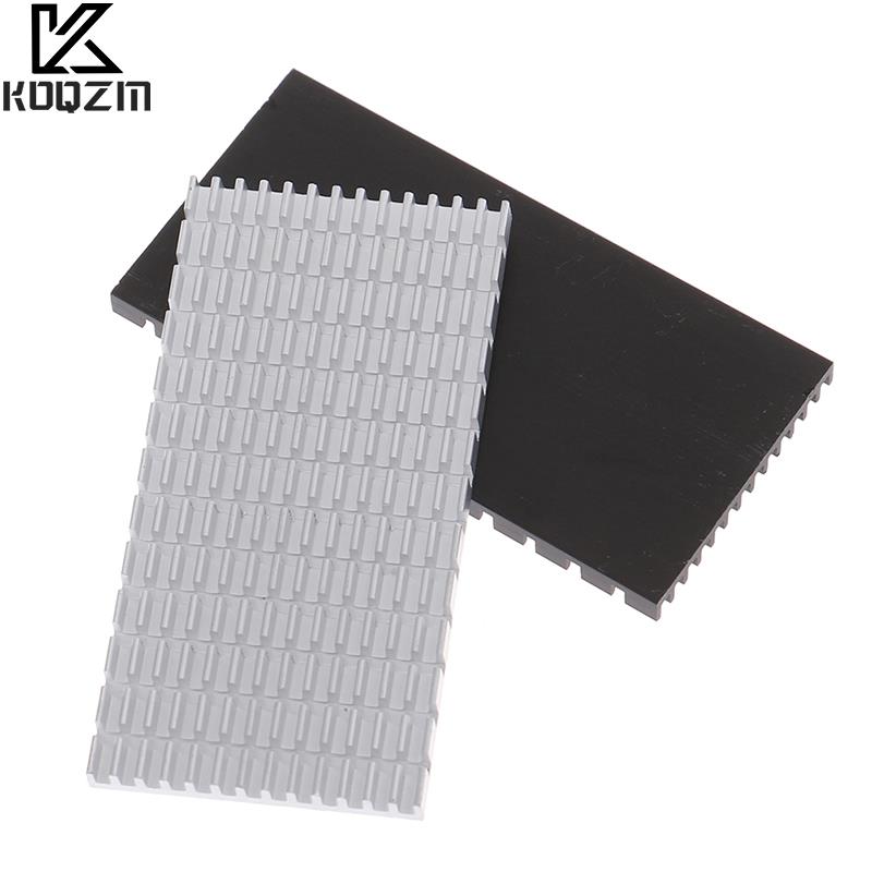 Aluminium Extrusion - ヒートシンクアルミニウム冷却ヒーター,ラジエーター,サイズ80x40x5mm