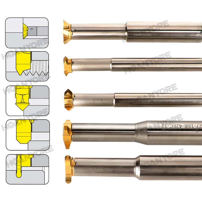 TXC Tスロットフライス盤シリーズ、歯型ねじ切り用、燕尾ね - End Mill Set のレビューと価格