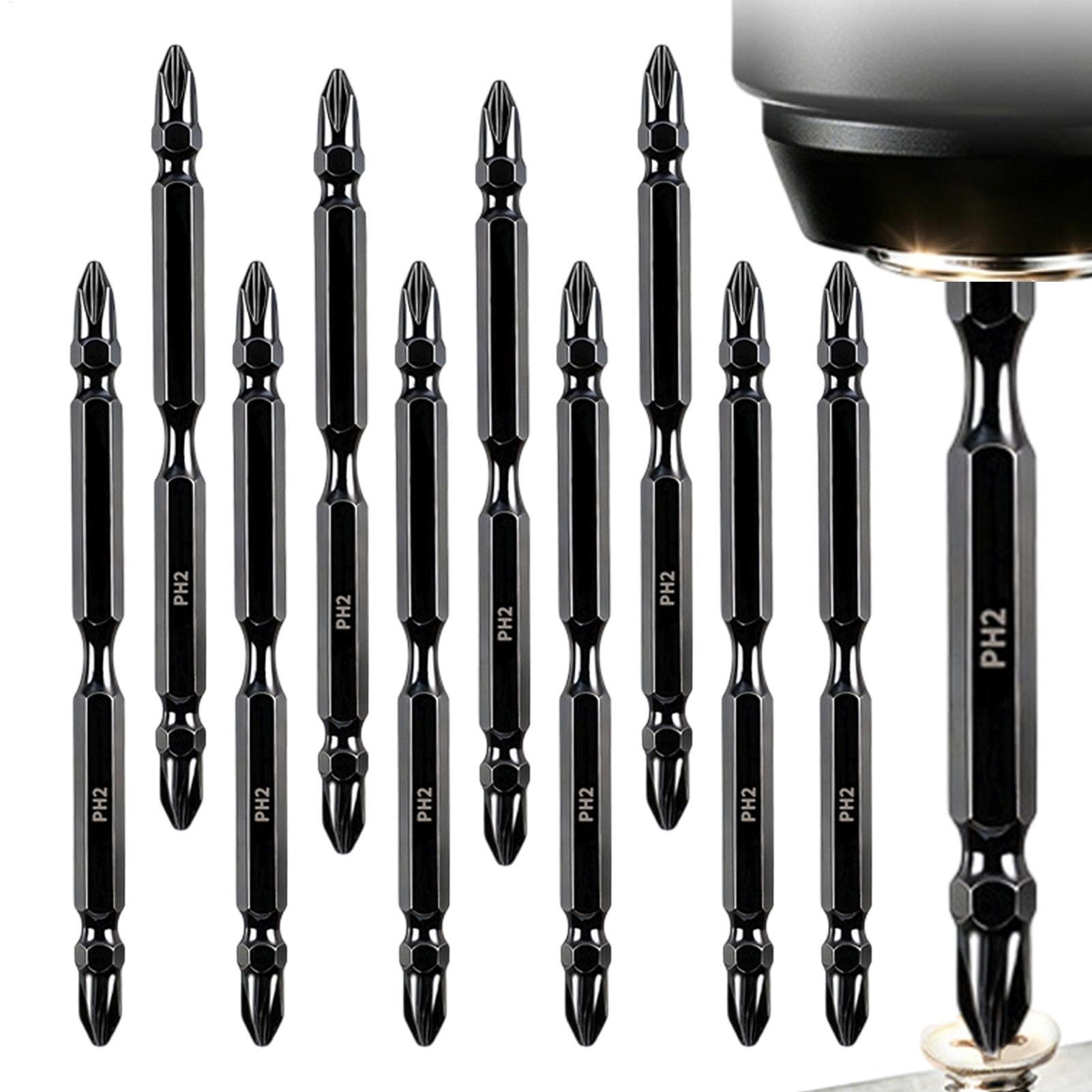 ドライバービットセット両端フライス加工磁気ドライバーヘッドキ - End Mill Set のレビューと価格