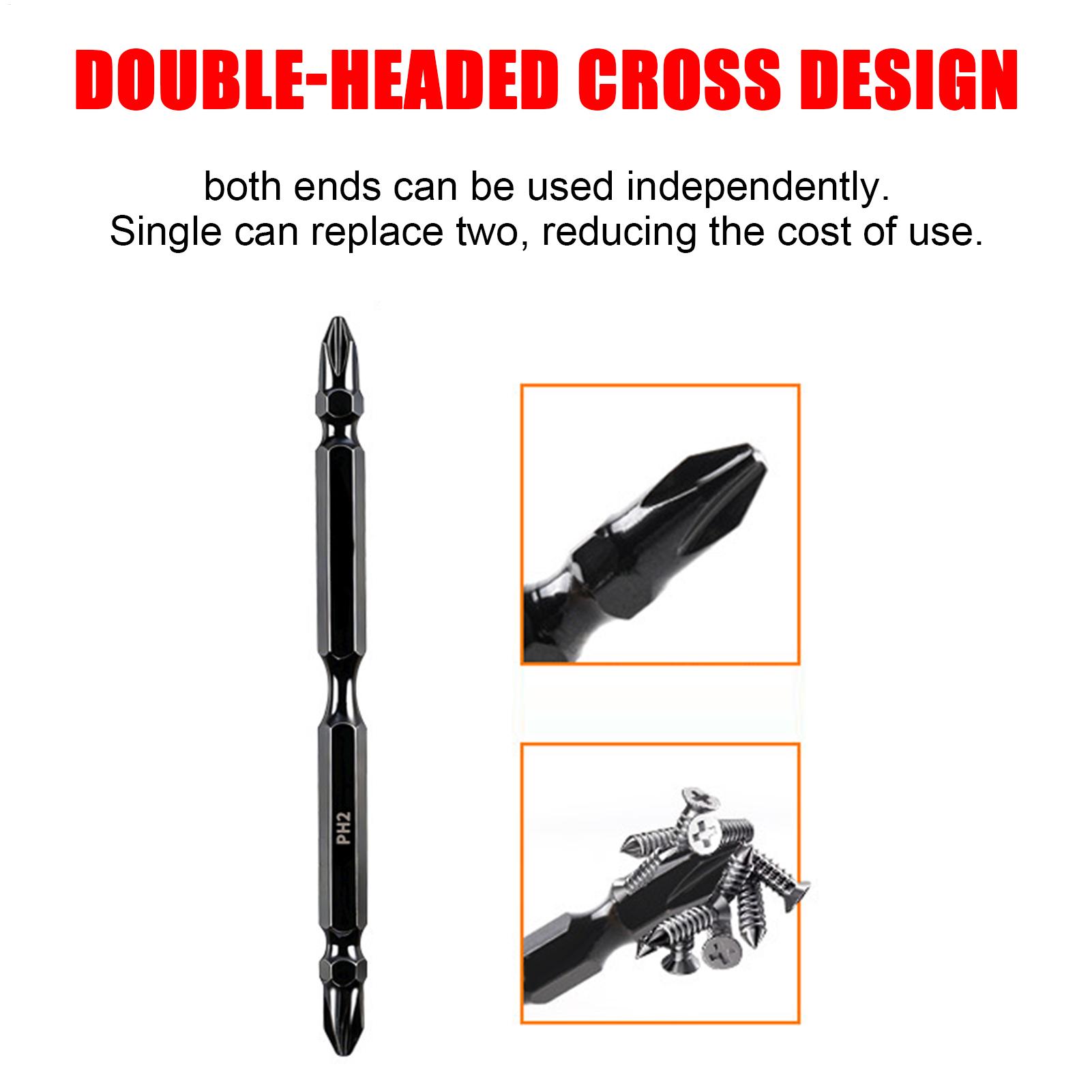 ドライバービットセット両端フライス加工磁気ドライバーヘッドキ - End Mill Set のレビューと価格