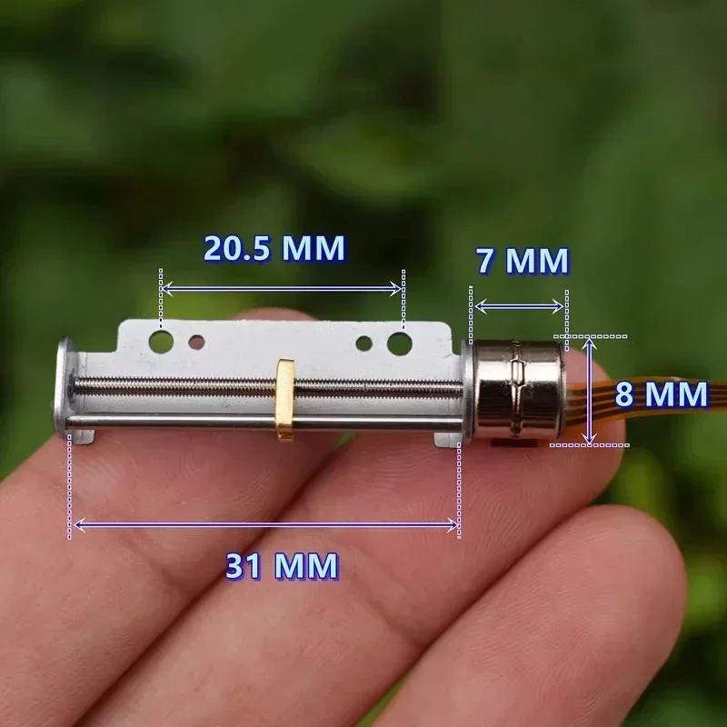 小型8mm 2相4線式リニアステッピングモーター、高精度リー - Lead Screw 8Mm のレビューと価格