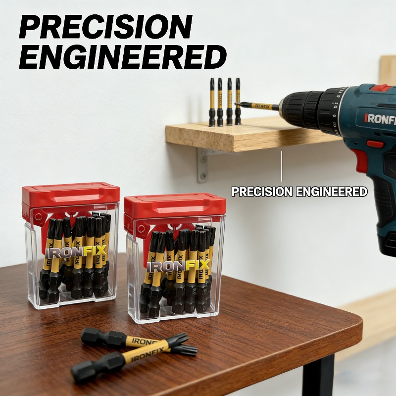 高品質な20個入りT25ドライバービットセット。電動ドリルや - Drill Bit Set のレビューと価格