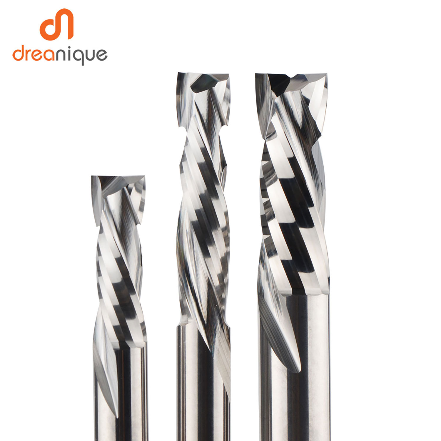 2PC/LOT 圧縮フライスカッター 木工用 2枚刃 上下ス - End Mill Set のレビューと価格