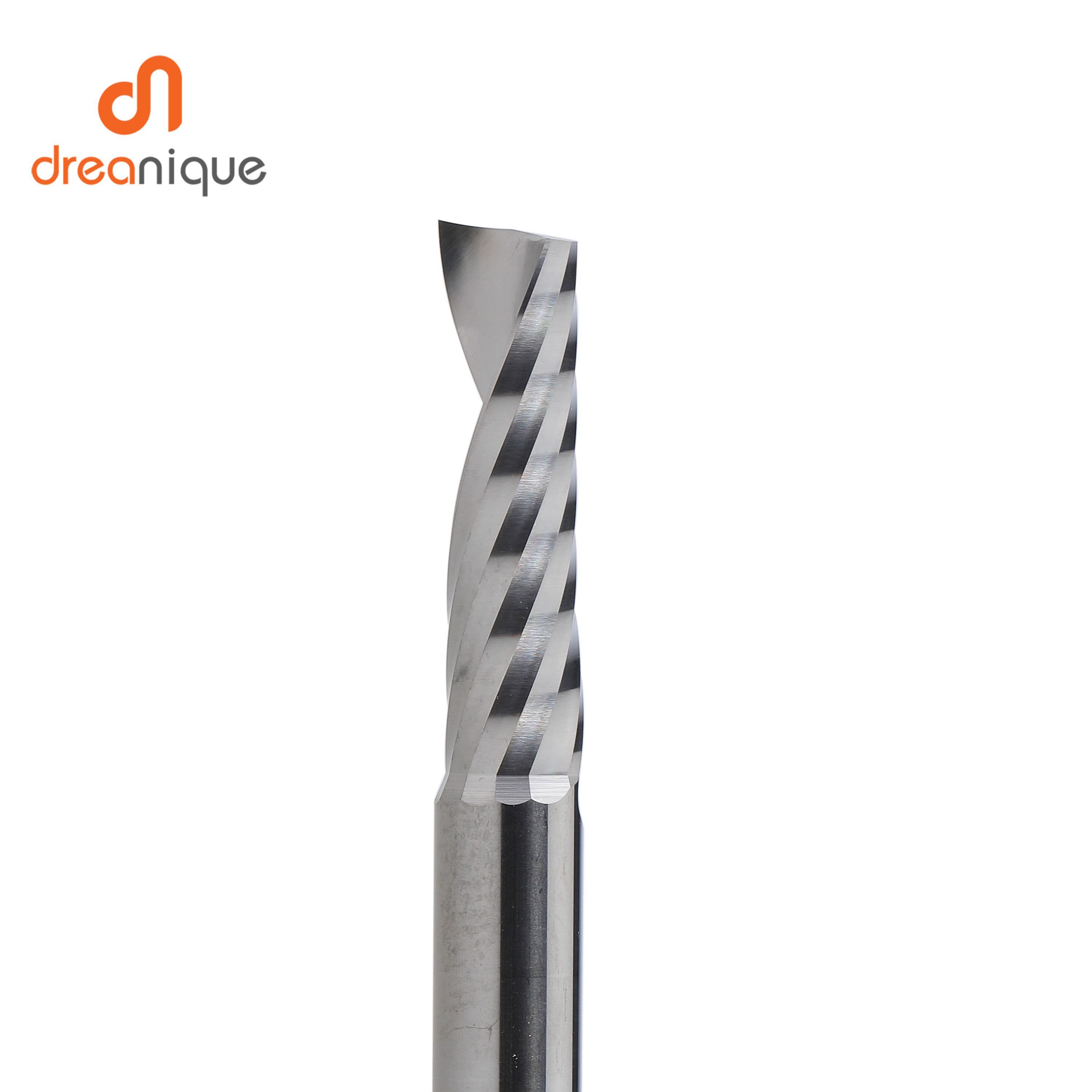 シングルフルートスパイラルエンドミル、木工アクリル用3D彫刻 - End Mill Set のレビューと価格