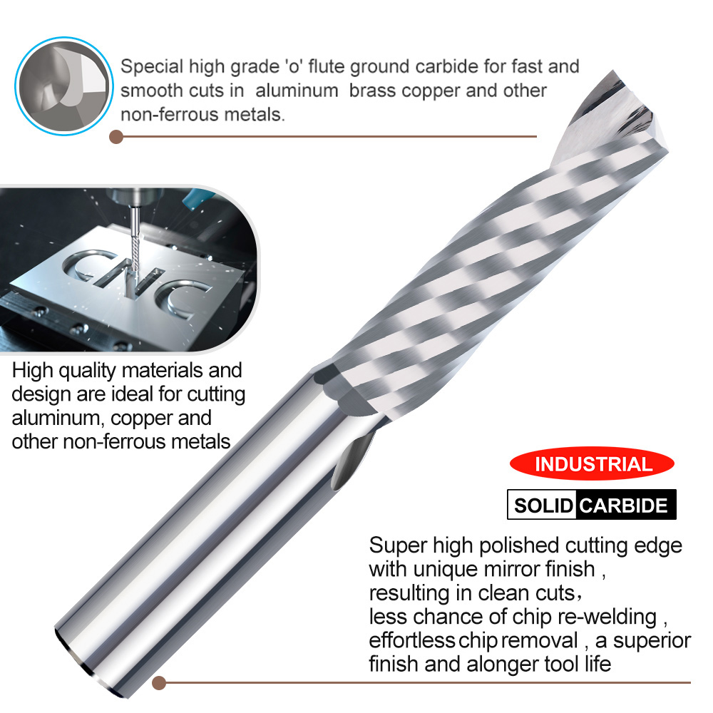Xcan-フライス加工機用CNCフライス盤,1個,シングルフ - End Mill Set のレビューと価格