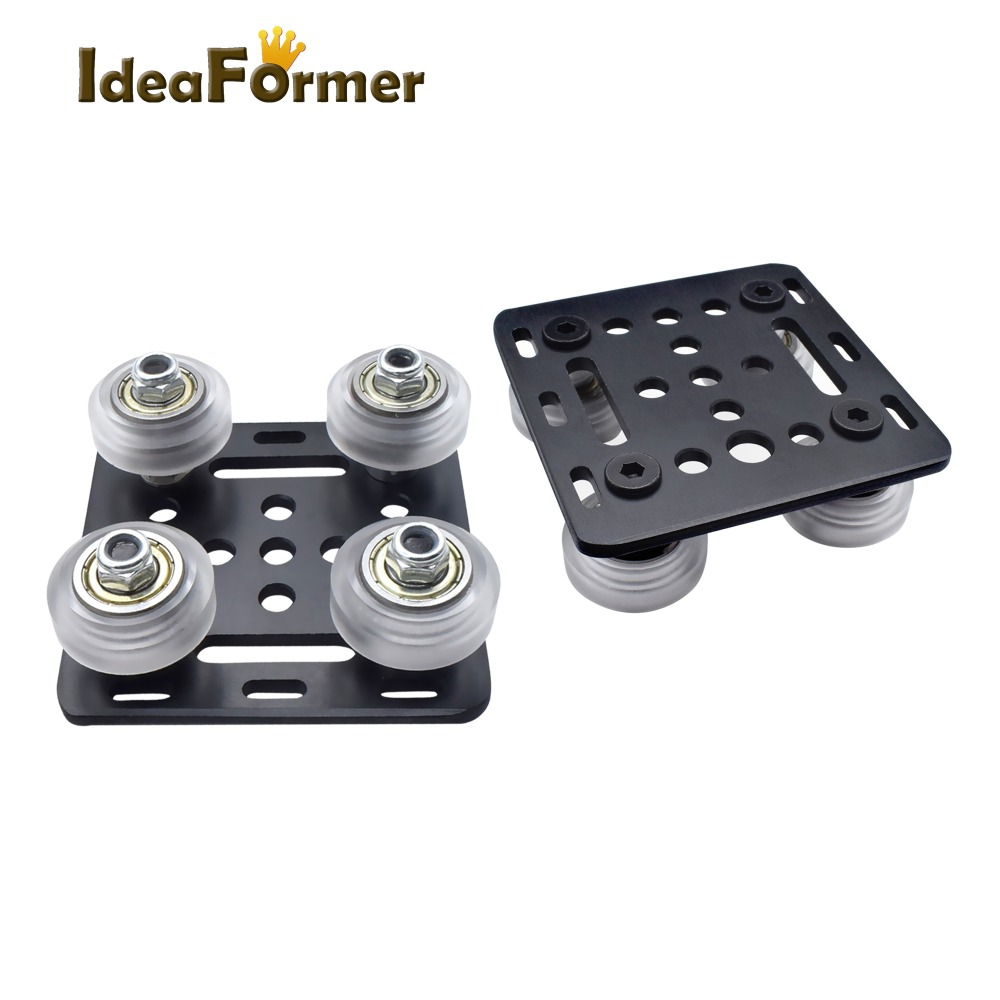 1セットopenbuilds vスロットガントリプレートT3 - Lead Screw 8Mm のレビューと価格