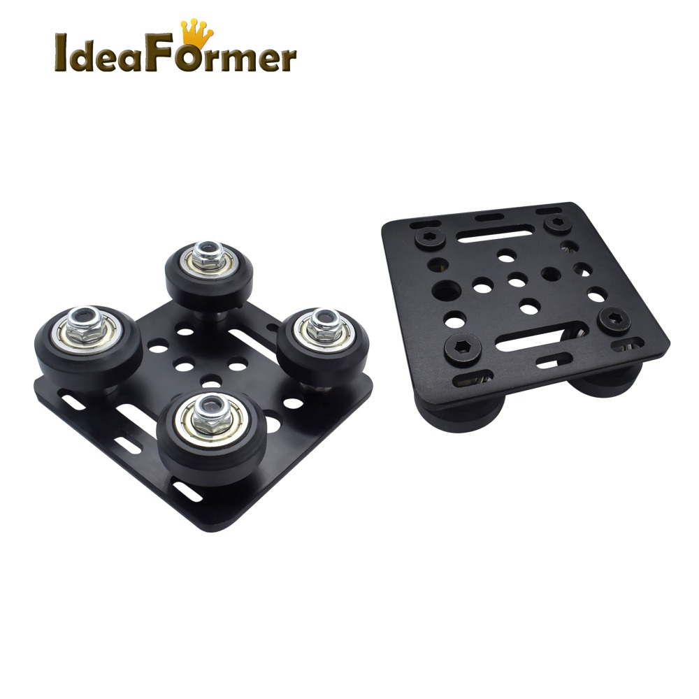 1セットopenbuilds vスロットガントリプレートT3 - Lead Screw 8Mm のレビューと価格