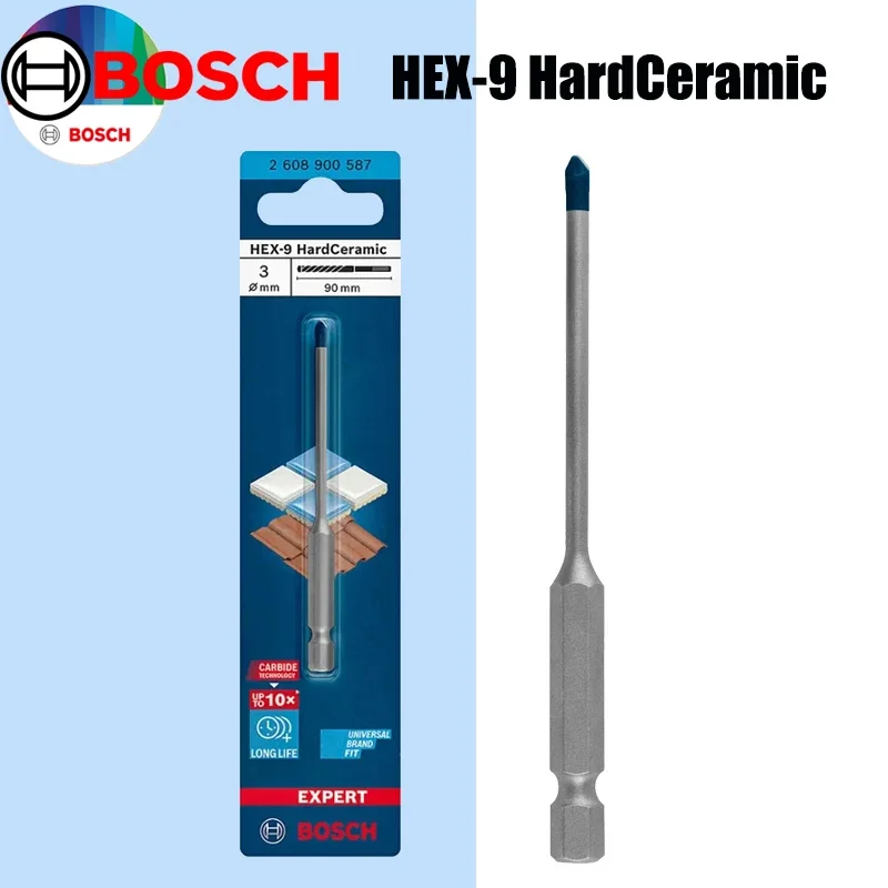 ボッシュ Hex-9 ハードセラミックドリルビット EXPE - Drill Bit Set のレビューと価格