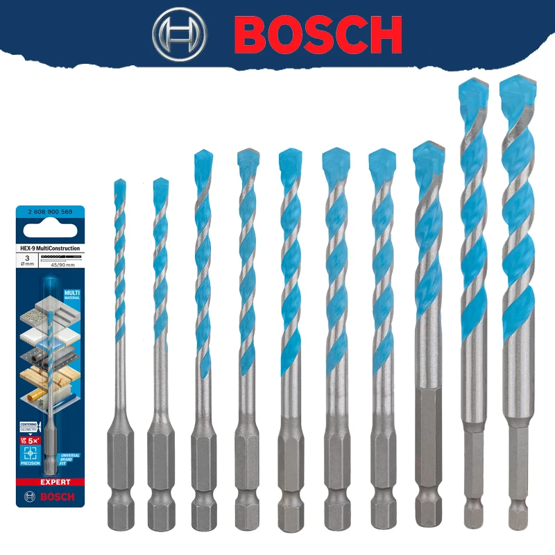 ボッシュエキスパート HEX-9 マルチ建設用ドリルビット  - Drill Bit Set のレビューと価格