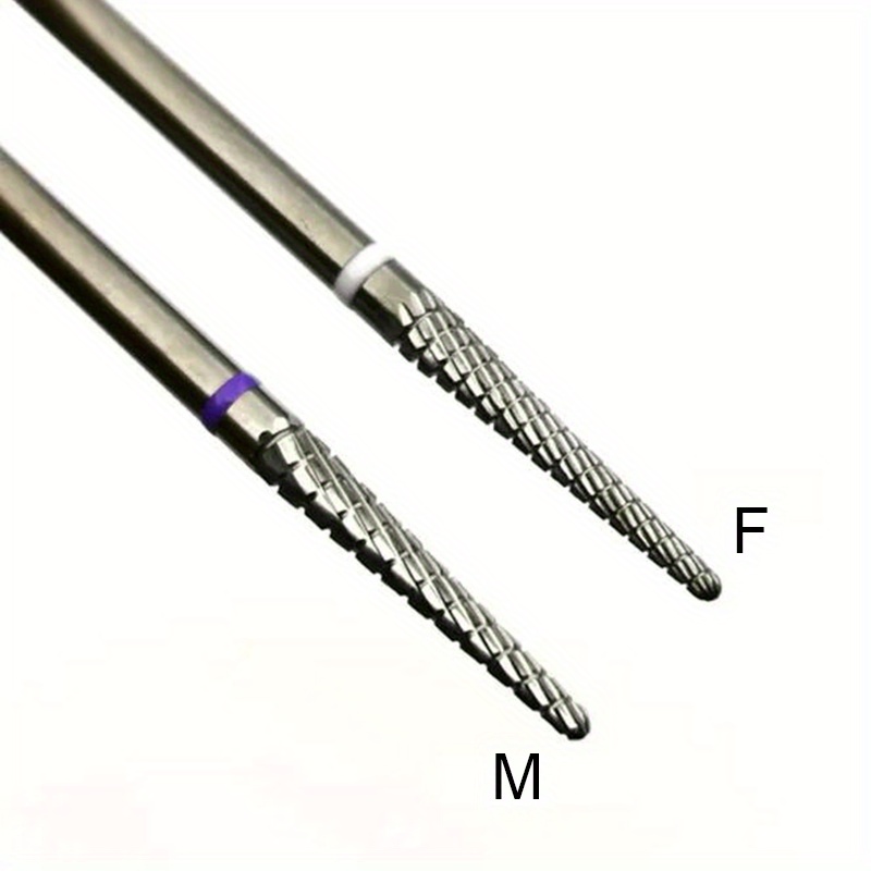 1/2 個超硬キューティクルクリーンネイルビットコーンネイル - Carbide End Mill のレビューと価格