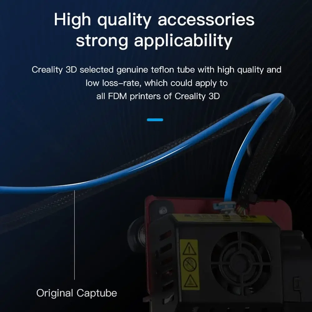 CREALITY カプリコーンボーデン用 PTFE チューブ - Aluminium Profile 2020 のレビューと価格