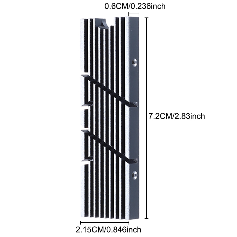 GPUHOLD M.2 SSD ヒートシンク、NVME NG - Aluminium Extrusion のレビューと価格