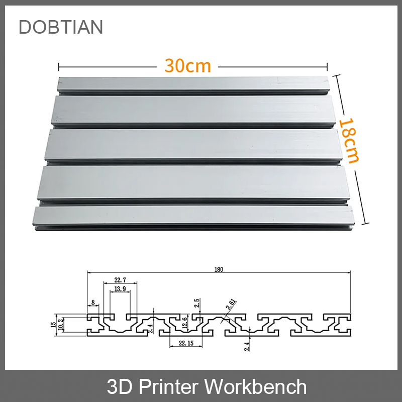 1PC 15180 アルミプロファイル押出 CNC 3018 - 3018 Aluminium Cnc のレビューと価格