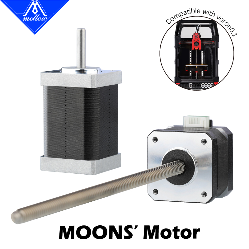 Mellow MOONS XYシャフトNema 14ステッピ - Nema 17 Stepper のレビューと価格