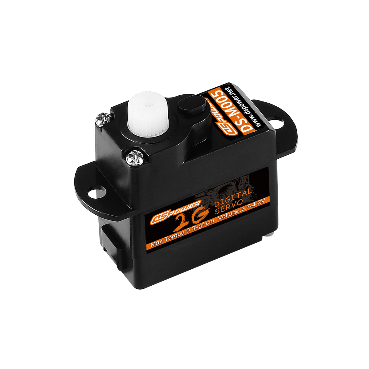 DSPOWER 2g 3.7g 4.3g 5g 6g 8g  - Servo 9G のレビューと価格