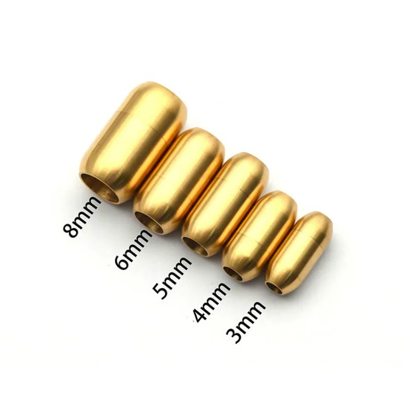 5 ピース/ロットステンレス鋼磁気クラスプエンド穴 5 ミリ - Coupling 8Mm のレビューと価格