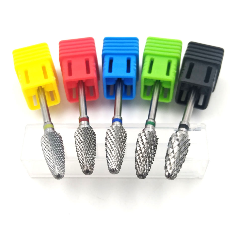 HYTOOS 5 サイズタングステンカーバイドネイルドリルビ - Carbide End Mill のレビューと価格
