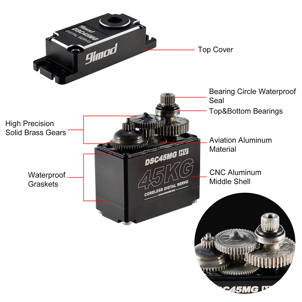 9imod rcサーボモーター,35kg,45kg,25kg - Servo 9G のレビューと価格
