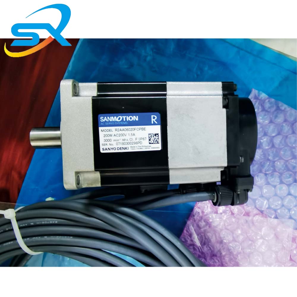三洋電機製ACサーボモーター、良好な伝導状態で動作中、R2A - Servo Motor のレビューと価格